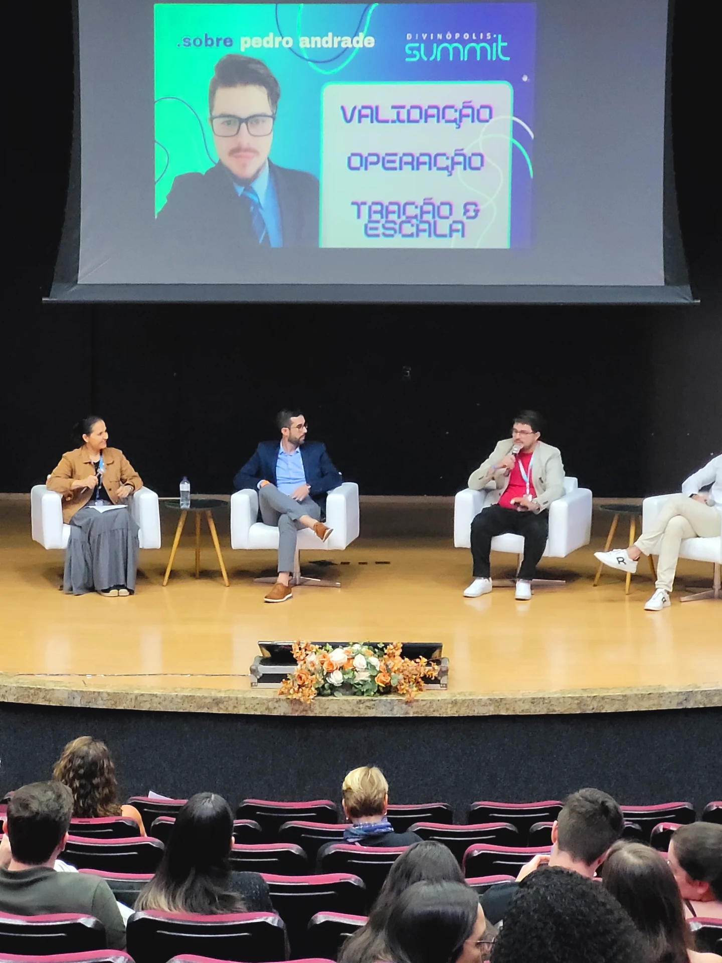 Pedro Andrade em painel do Divinópolis Summit 2024